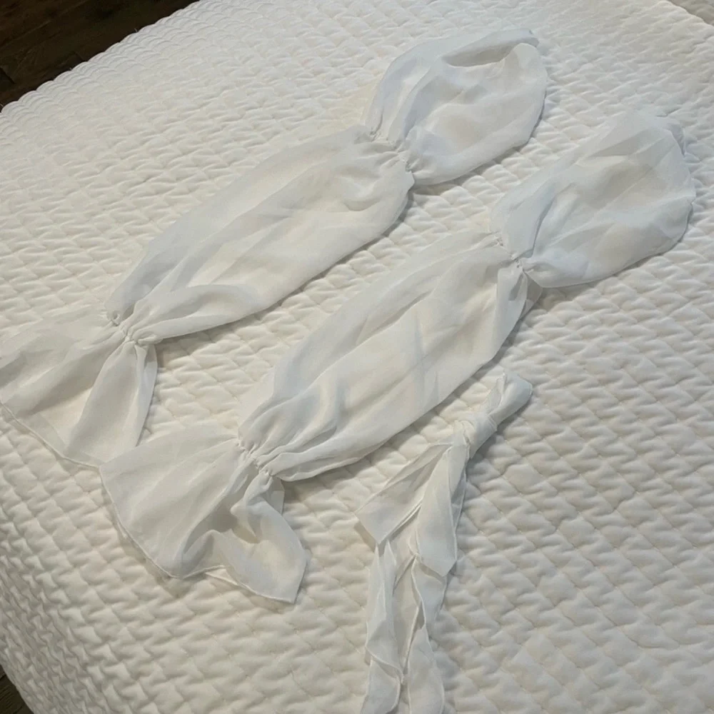 Ivory Detachable Sleeves - Picture 5 of 5